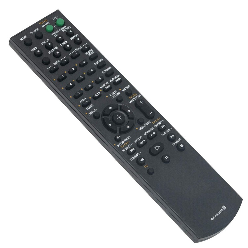 Remote Control RM-AAU055 for Sony AV Receiver STRDH100 STR-DH100