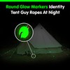 GLO-X Round Glow Markers -Pack of 4 - Powerful Glow