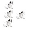 HOMSFOU 4pcs Creative Puppy Charging Cable Portable Dog Phone Watch