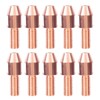 10Pcs Welding Contact Tip Submerged Copper Arc Nozzle Accessory M12