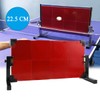 Cozyel Table Tennis Rebound Board Rebounder with 8 Red Rubbers,