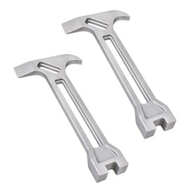 HOLEPU Gas & Water Shut Off Wrench, 4-in-1 Emergency Tool for Earthquakes, Hurricanes, Fires, Floods, Disasters and Emergencies, Gas & Water Turn Off Tool - Survival & RescueTools, 2P