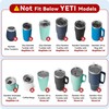 Prurex Replacement Lid for YETI Rambler 20oz Travel Mug Stronghold
