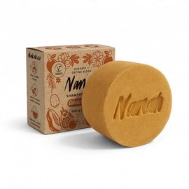 NANAH Shampoo en Barra para Cabello Rizado con Aceite de Aguacate y Argán I Apto para Método Curly I Nutre, Hidrata y Define Rizos I Sin sulfatos y Sin parabenos I Libre de plástico y Vegano I 100 gr.