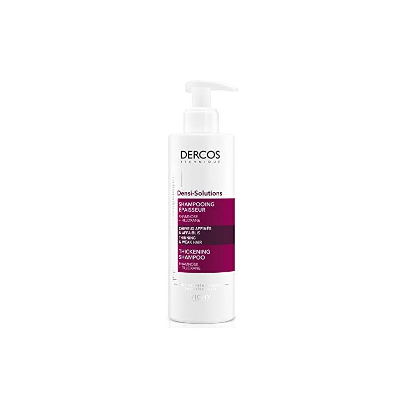 Shampoo Dercos Densisolution para más densidad del cabello, 250ml Shampoo