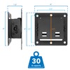 Mount-It! Small TV Wall Mount with Quick Release | Fits