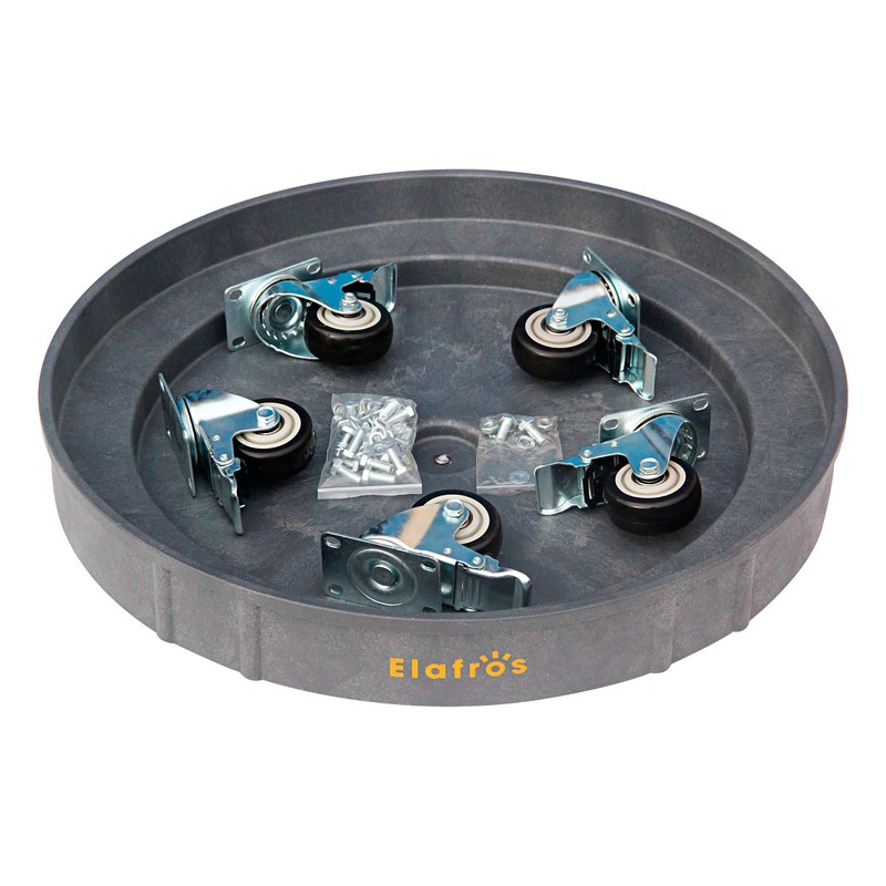 ELAFROS 30 Gallon and 55 Gallon Heavy Duty Plastic Drum