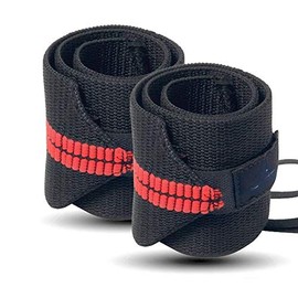 Kango Fitness Heavy Duty Professional Weight Lifting Wrist Support Wraps Bodybuilding Powerlifting Strength Training Strongman Pressing (Style 1, One Size)