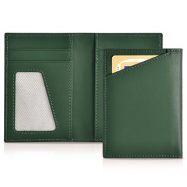 oyaka Pass Case, Genuine Leather, Made in Japan, For Men's, Bifold, Holds 5 Cards, License Case, Men's, Card Case, Thin, Bifold, Men's, ID IC Card, Error Prevention, Adults, Children, Pass Case, Coin