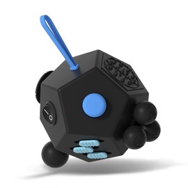 Fidget Dodecagon –12 Side Fidget Toy Cube Relieves Stress and Anxiety Anti Depression Cube for Children and Adults with ADHD ADD OCD Autism