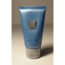 AZZARO CHROME After Shave Balm 1.7 OZ *NEW & SEALED*