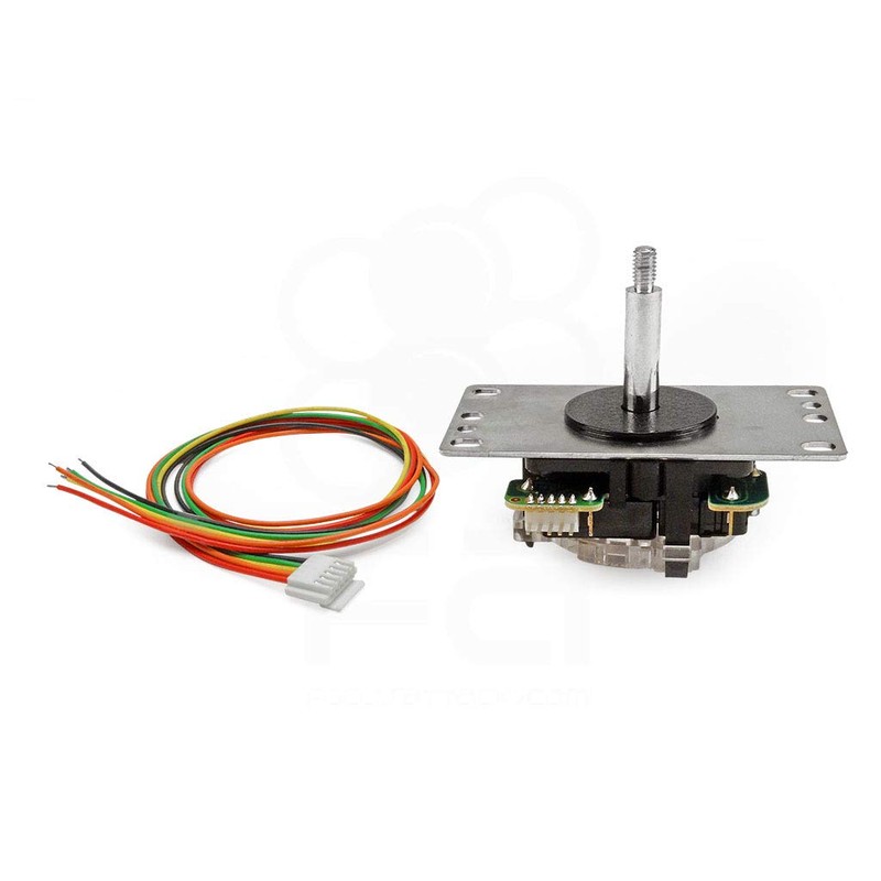 SANWA JLF-TP-8YT Original Joystick White - for Arcade Jamma Game
