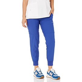 WonderWink W123 Women’s Comfort Waist Cargo Jogger Pant — Galaxy Blue, Large