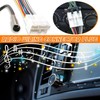 HUAREW Radio Wiring Harness with Antenna Adapter