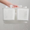 UUJOLY Plastic Portable Shower Caddy Basket Bucket, Cleaning Shower Basket