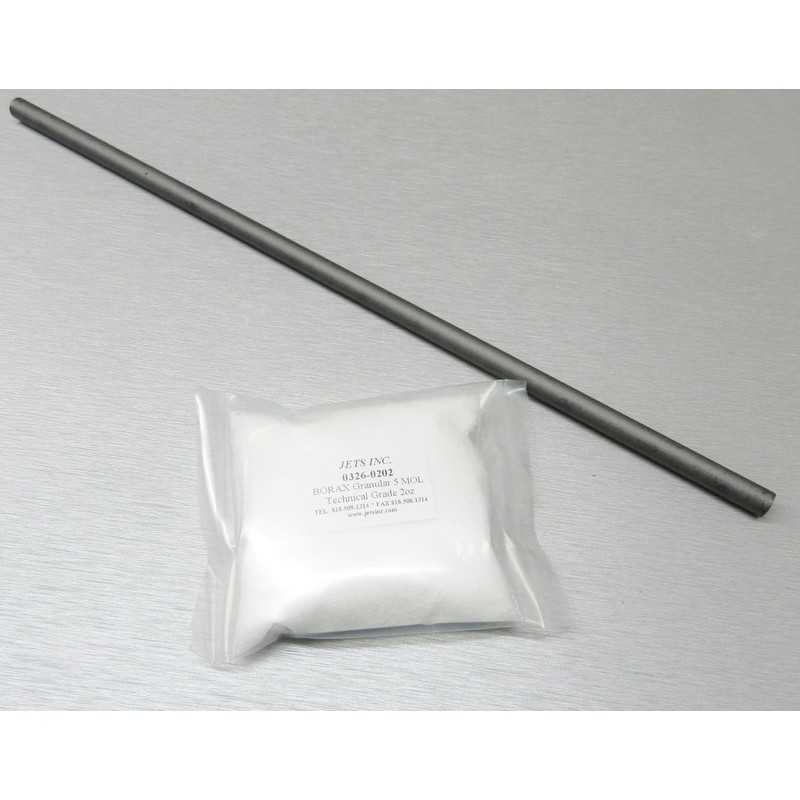 Graphite Stirring Rod Borax Flux for Crucible Glazing for Melting