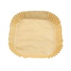 8 Inch Square Unbleached Disposable Parchment Air Fryer Liners 40