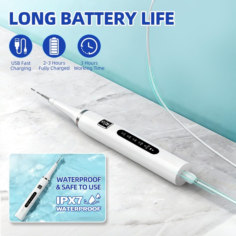 Psytpusa Ultrasonic Pet Plaque and Tartar Remover - Teeth Cleaning