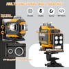 Laser Level 360 self leveling, SAVSEC 3 x 360° Brightness