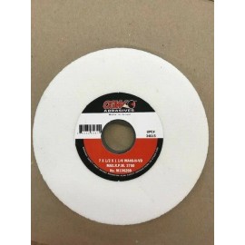 CGW 7" x 1/2" x 1-1/4" 46H SURFACE GRINDING WHEEL WHITE ALUMINUM OXIDE CGW #34615