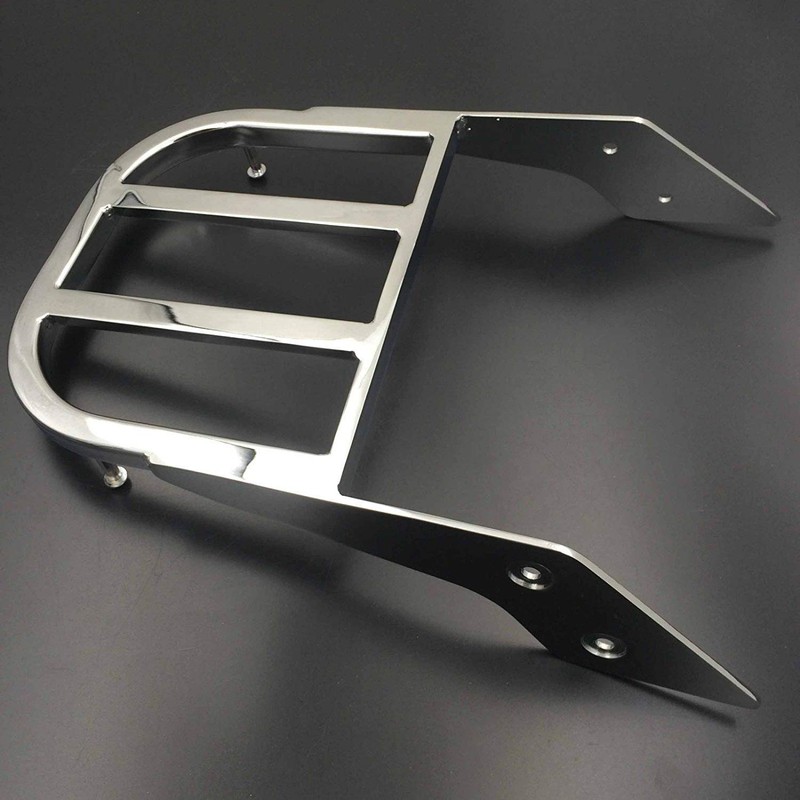 HASkulle Luggage Rack Chrome for Honda VTX 1300C 2002-2006 VTX