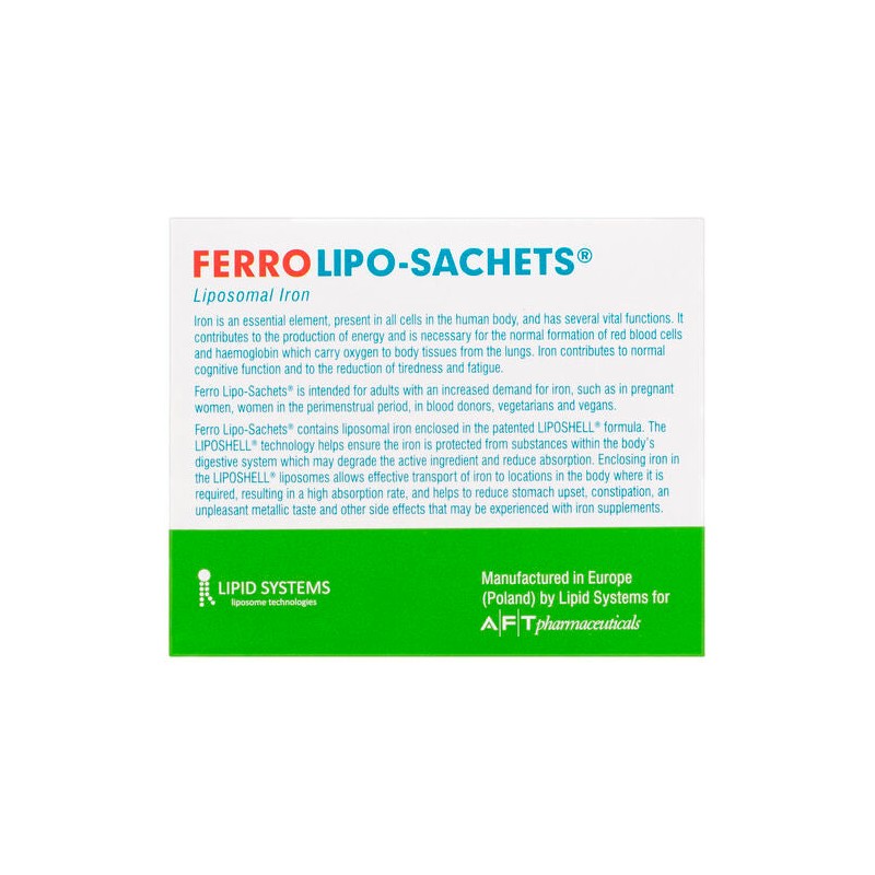 Lipo-Sachets Ferro Strawberry 5g 30 Sachets
