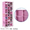 Libeder Hanging Closet Organizers 30 Section Shoe Shelves, Shoe Storage