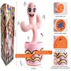 Dancing Talking Cactus Baby Toy, Baby Interactive Cactus Toy with