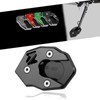 CNC Motorcycle Side Stand Enlarge Kickstand Plate Enlarger Compatible with