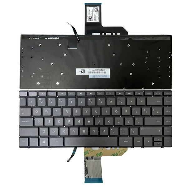 Gintai Laptop Black US Keyboard with Backlit Replacement for HP