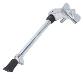 Dilwe Bicycle Kickstand, Aluminum Alloy + Rubber Adjustable Kickstands for 24?27 Inch Bicycles(Silver) Bicycles and spare parts