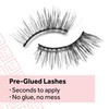 Eylure Pre-Glued Light & Wispy Eyelashes, Accents No. 003, Twin
