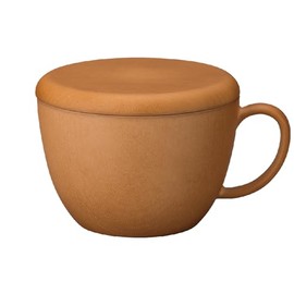 Masakazu NH home Wood Grain Cup with Lid (CC) Natural Size: Cup: Approx. W 4.2 x D 5.3 x H2.8 inches (10.8 x 13.5 x 7.2 cm); Lid: Approx. 4.2 inches (10.8 cm), H1.2 inches (79714 cm)
