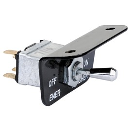 Emergency Flasher Switch with Bracket Fits 1966 Galaxie Fairlane Mustang Falcon Mercury Monterey Comet (C6AZ-13A350D)