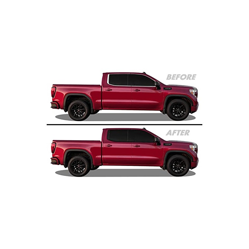 SlickMod Chrome Delete Blackout Vinyl Overlay for 2019-2023 GMC Sierra