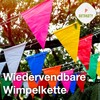 GOTPARTY 5X Bunte 100 Meter Girlande - Innen & Draußen