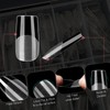 Short Square Nail Tips - ZAHRVIA 420PCS Full Cover Nail