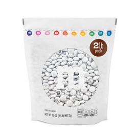 M&M’S WORLD Wedding Themed M&M'S Candy Bulk - 2 lbs Assorted Chocolate Candy for Wedding Decor, Just Married, I Do Decorations