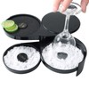 NATGAI Bartender Tool Cocktail Margarita Glass Rimmer 3 Tier Sugar