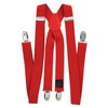 axy Men's Braces with Bow Tie - 4 Strong Clips
