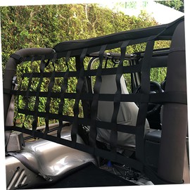 GRIRIW 1Pc Car Roof Cargo Net Durable Elastic Storage Net for Trunk Organizer Easy Install Frame for Suvs Trucks and Camping Gear for Item Storage