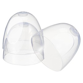 3 pcs Clear Baby Bottle Caps Plastic Milk Bottle Lids Replacement Feeding Bottles Caps