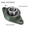 uxcell 2pcs UCFL208-24 Pillow Block Bearings 1-1/2 inch Bore Self