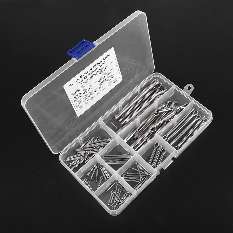 90pcs 11 Kinds M1.5 M2 M3 M4 M5 M6 Split