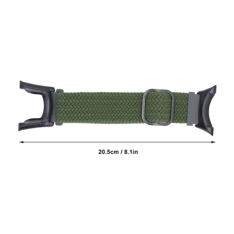 Nylon Weaving Watchband Adjustable Washable Breathable Lightweight Nylon Braided Watch