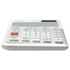 CASIO JE-12E-WE Compact Ergonomic Desk Calculator 12-Digit