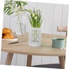 Kisangel Ceramic Orchid Pots with Drainage Holes for Flower Planter