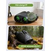LIORQUE Binoculars 10 x 25 cm Children Adults Foldable Lightweight