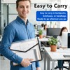 Binditek 5 Pack Plastic Expanding Folders, Expandable Document Folder with