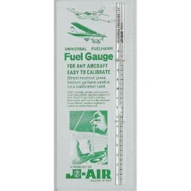 J-Air Fuelhawk Fuel Gauge - 11" Universal - Pre-Flight Fuel Dipstick - AvGas